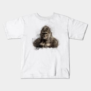 Herbivore Gorilla Vegan T-Shirt, Gift Tee For animal lover, Vegetarian Women and Men Kids T-Shirt